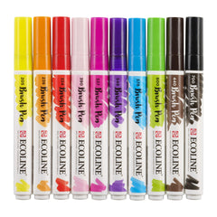 Brush pen set Bright | 10 colours