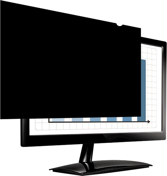 Fellowes 4807101 23 Widescreen Privascreen Blackout Privacy Filter