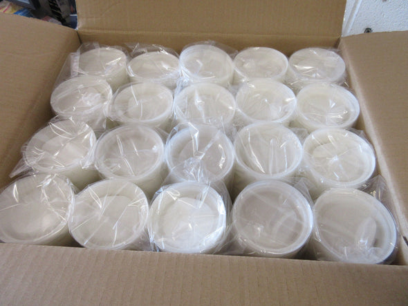 Box of 1000 80mm white sip lids
