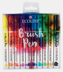 Brush pen set | 10 colours