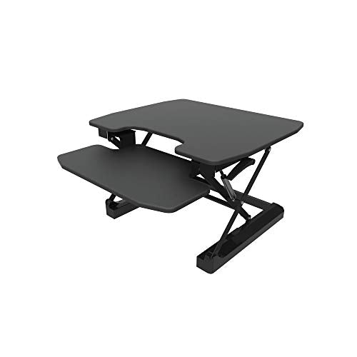 Height adjustable sit stand desk