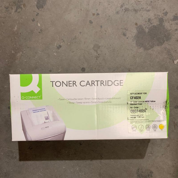 Q-Connect CF402A Yellow Replacement Toner Cartridge