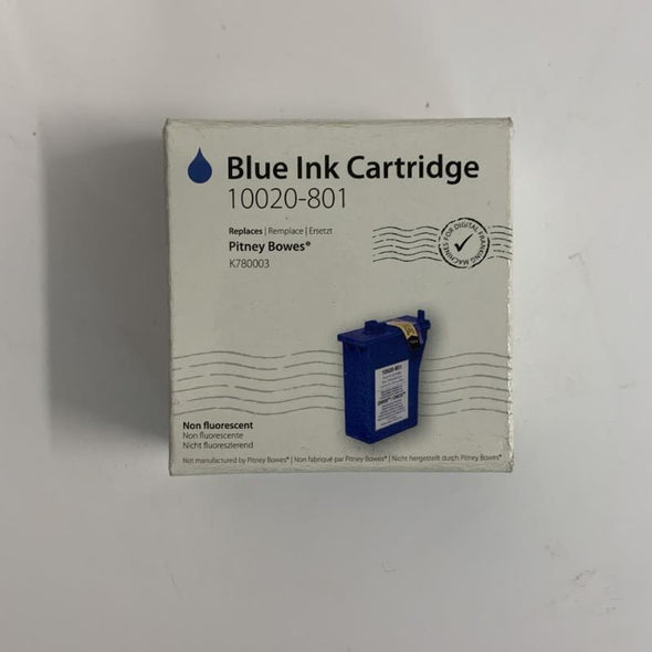 Blue Ink Cartridge 10020-801 Replaces Pitney Bowes K78003