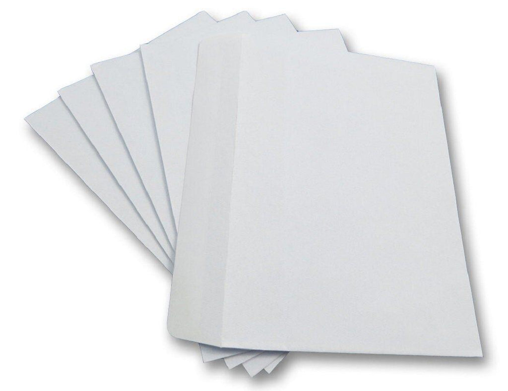 1000 White C6 self seal 90g non windowed envelopes