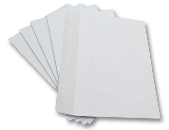 1000 White C6 self seal 90g non windowed envelopes