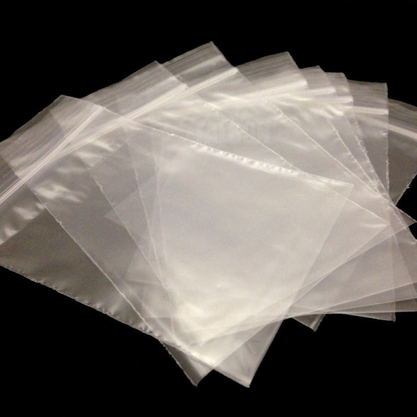 Box of 1000 A4 Grip Seal Bags Clear Resealable Zip Lock
