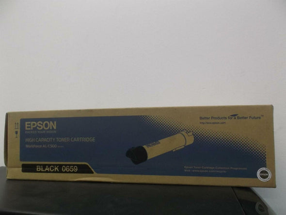 Epson 0659 High Capacity Black Toner Cartridge *Slightly Tatty Box*