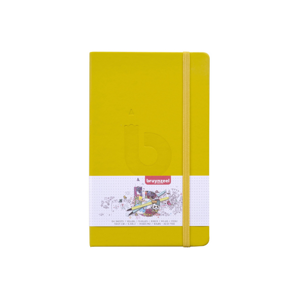 Bullet Journal Yellow 13x21cm 140 g/m² 64 sheets