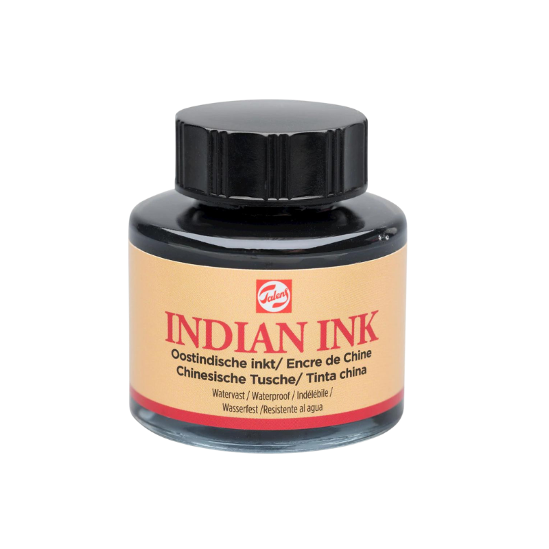 Indian Ink Bottle 30ml Black 700