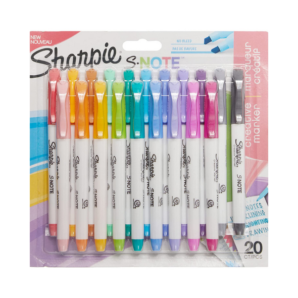 Sharpie ?2139179 Multicolour Permanent Markers Pack of 20