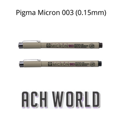 sakura pigma micron 003 pens