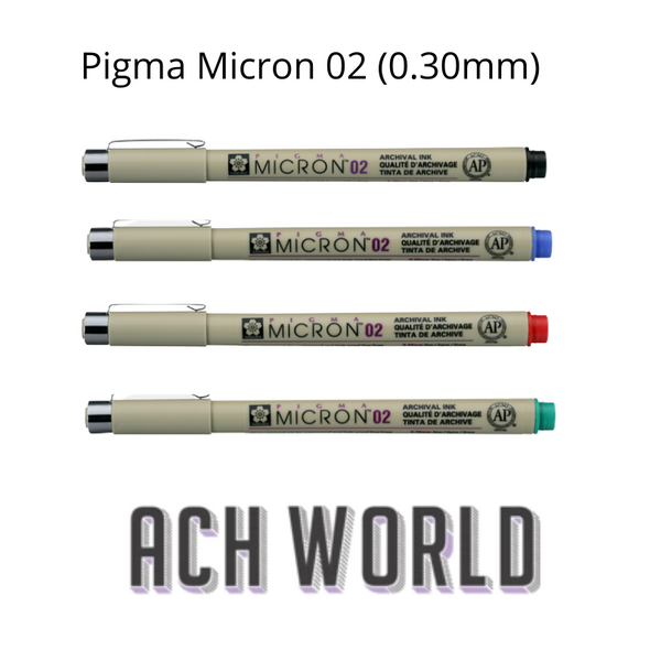 Sakura Pigma Micron 02 (0.30mm) - Singles