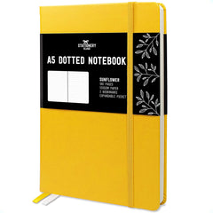 Bullet Journal - A5 Dotted Notebook - Sunflower