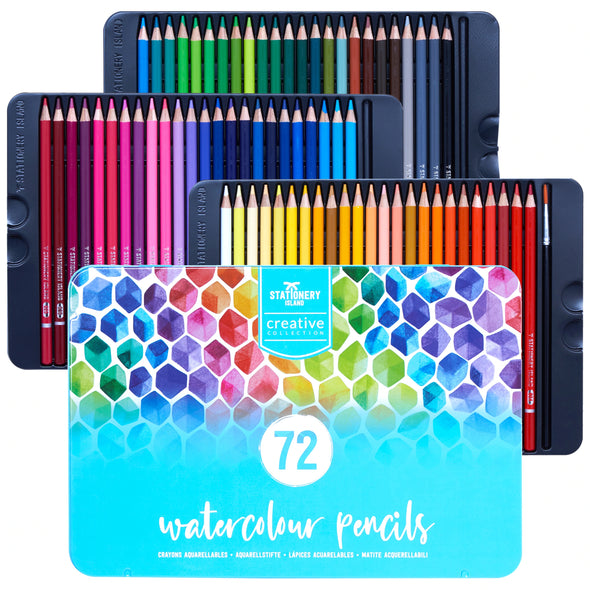 Watercolour Pencils - Set of 72