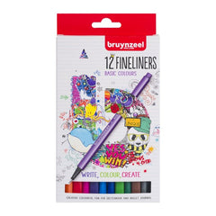 Bruynzeel Fineliners Various sets to Choose from