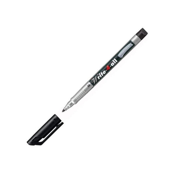 Stabilo Write-4-All Permanent Marker Pen Medium Black