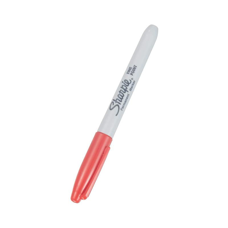 Red Sharpie Fine Point Tip Permanent Marker Pen