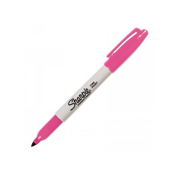 Pink Sharpie Fine Point Tip Permanent Marker Pen - Single
