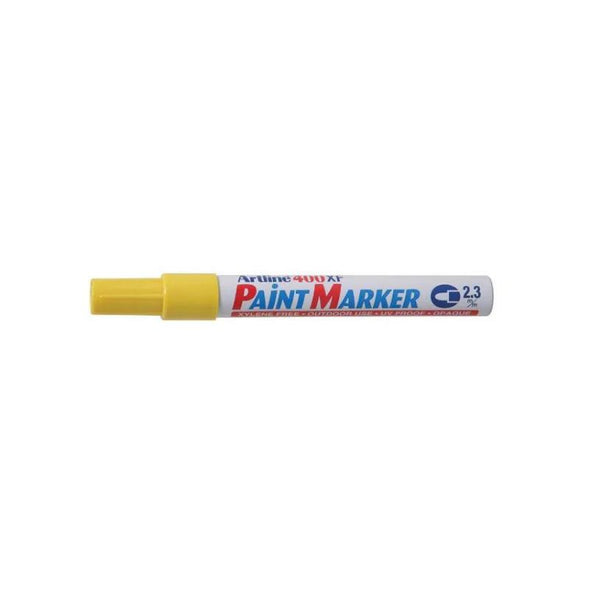 Artline 400XF Xylene Free Paint Marker Yellow - Single
