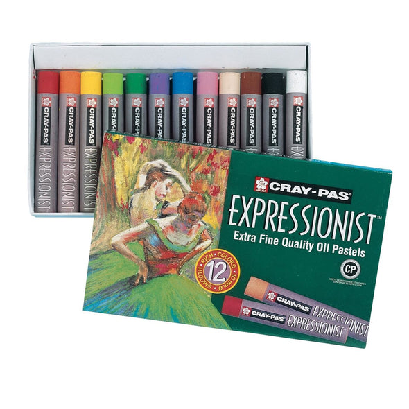Cray-Pas Expressionist oil pastel set | 12 colours
