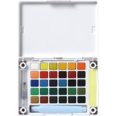 Koi Water Colors Pocket Field Sketch Box | 30 half pans